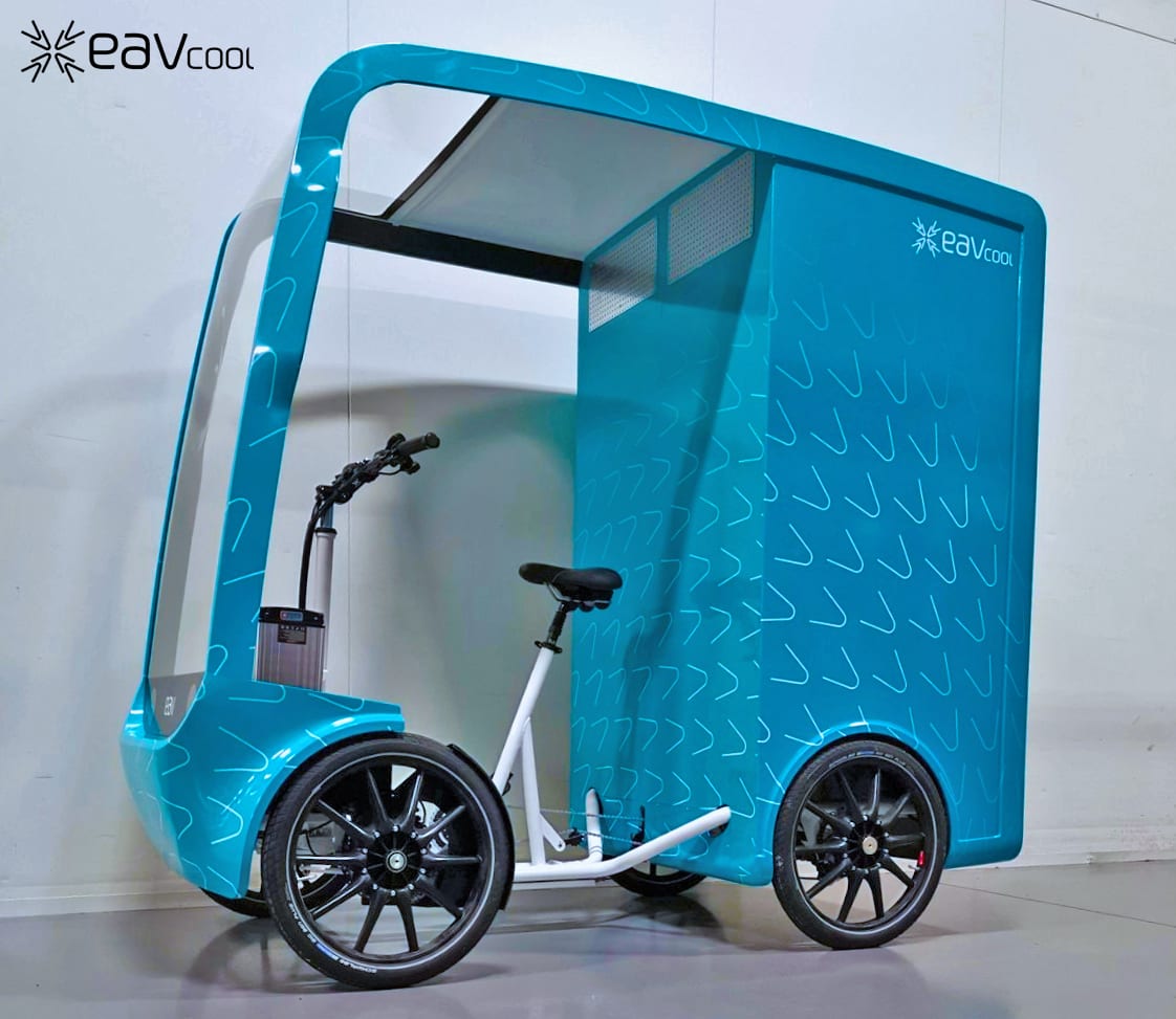 EAV launches world's first fully temperaturecontrolled ecargo bike CiTTi Magazine