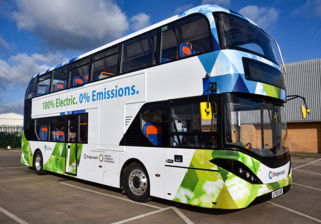 Stagecoach launches electric double deckers in Cambridge CiTTi Magazine