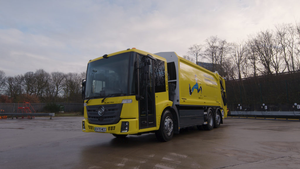 UK’s largest fleet of electric refuse vehicles launched in Manchester