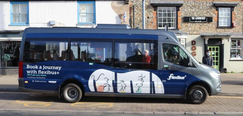 Norfolk demand-responsive bus service launched | CiTTi Magazine