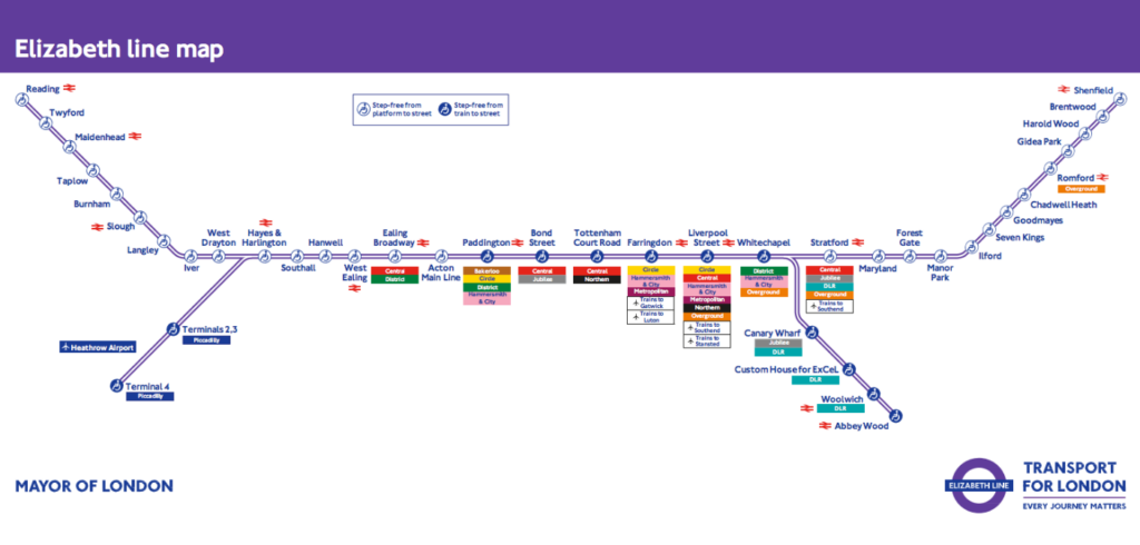 Elizabeth Line Unveiled On Latest London Tube Map CiTTi Magazine