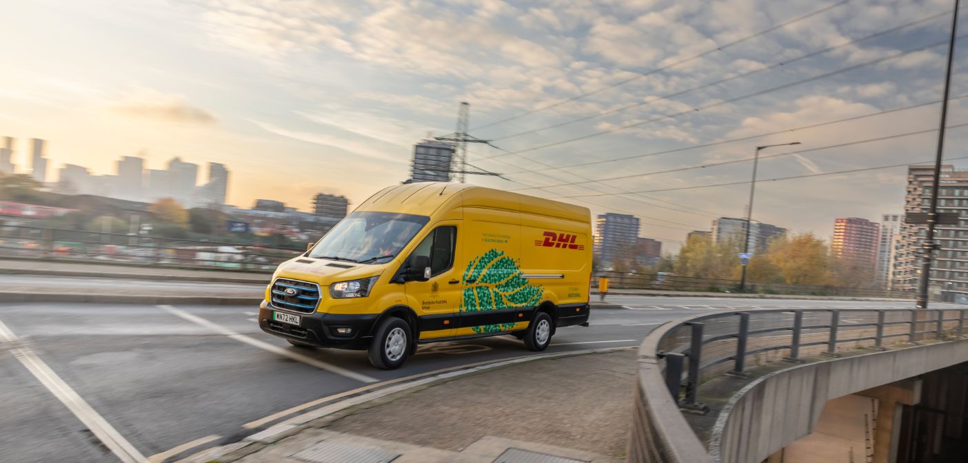 ford dhl electric van